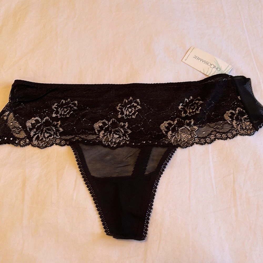 OnGossamer Boudoir Blooms Thong